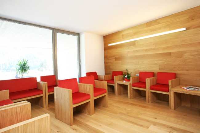 Interno agriturismo in legno