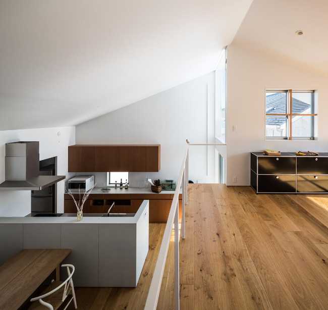 attic wood and white