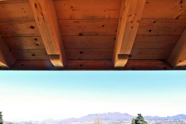 Tetto in legno