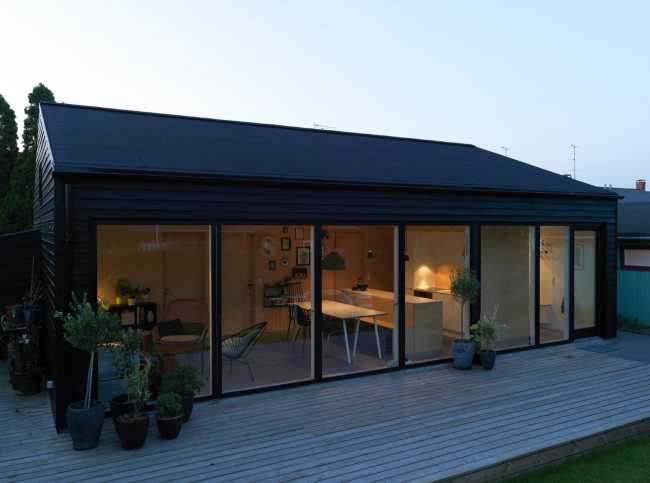 Casa in legno prefabbricata