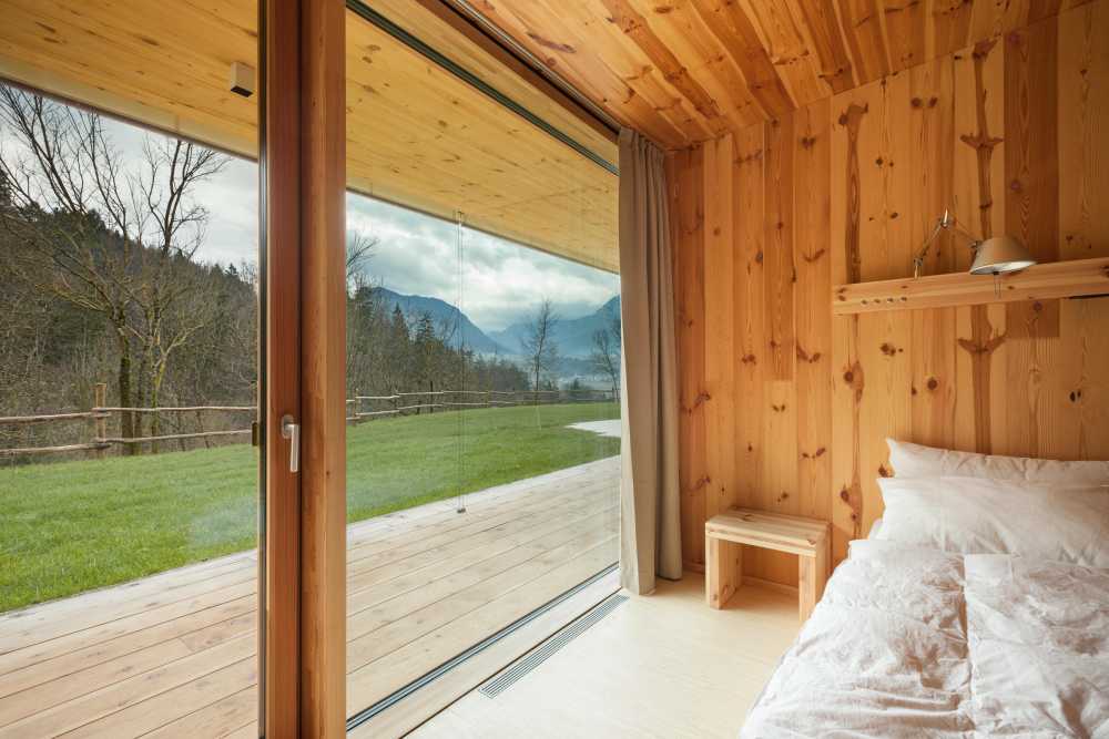 Agriturismo perfettamente inserito nel paesaggio