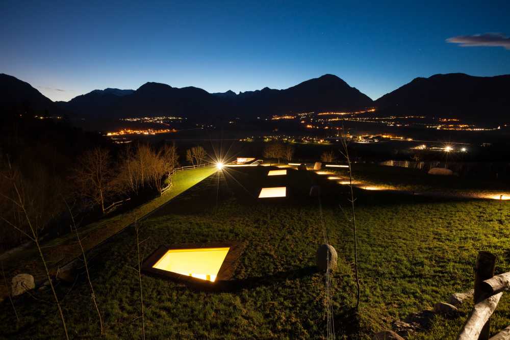 Agriturismo perfettamente inserito nel paesaggio