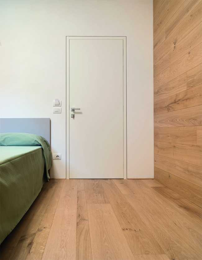 Porta filo muro bianca