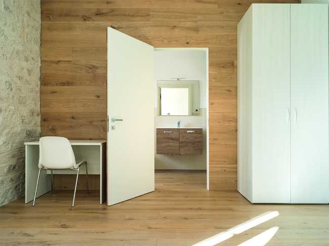 Camera della foresteria dell'abbazia