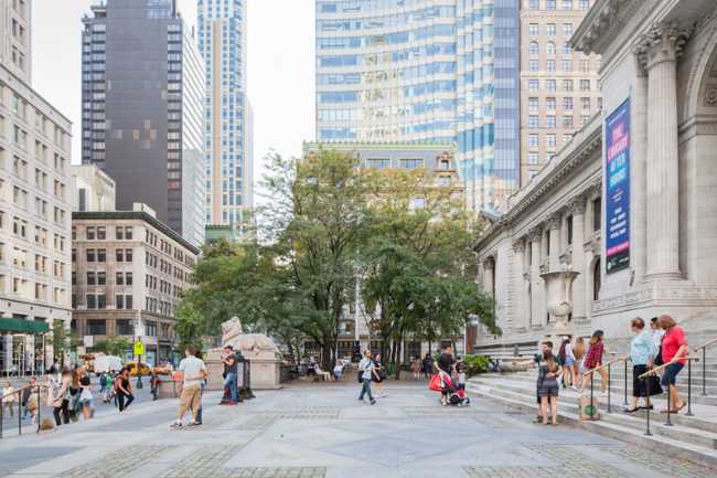 renovated public library