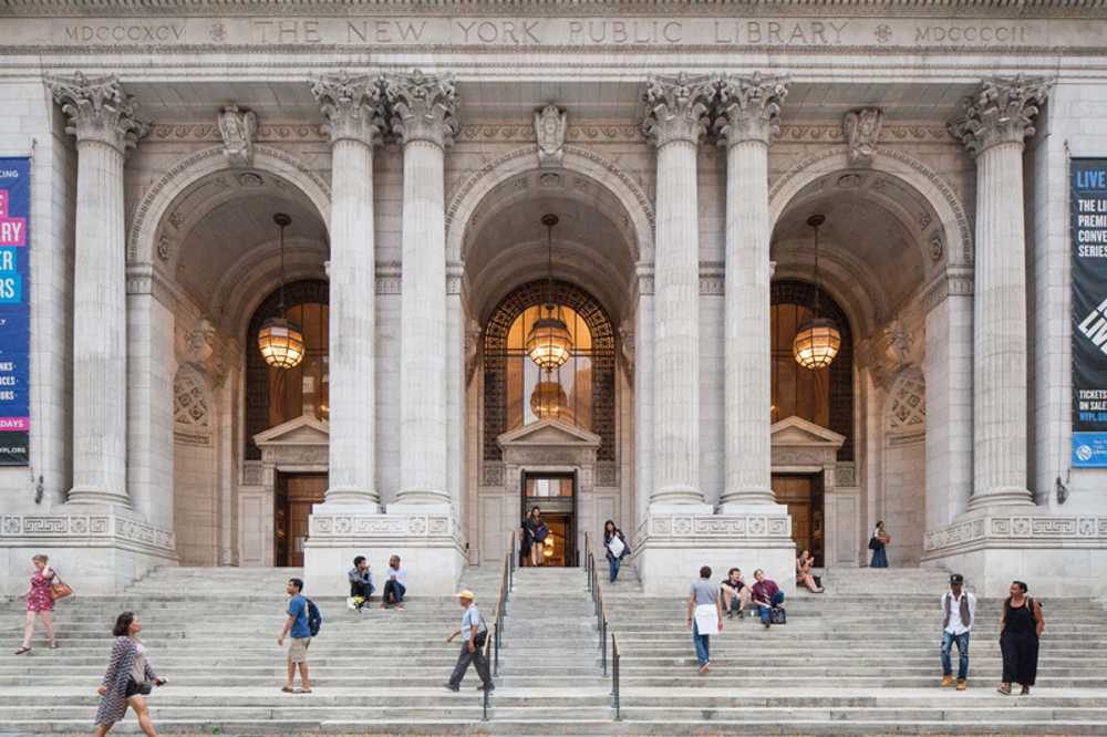 external historical public library