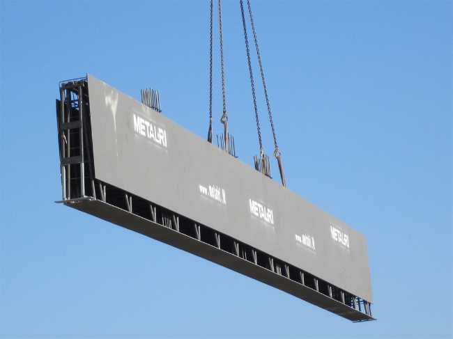 Trave talicciata Metal.Ri con sistema MTR