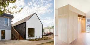 Ampliamento di un'abitazione in legno