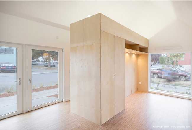 Modulo interno in legno