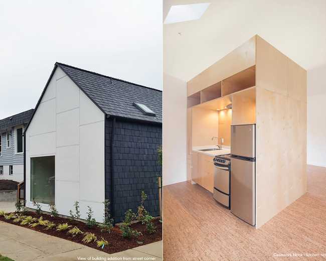 Ampliamento in legno