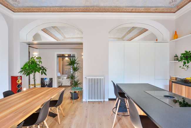 Interno moderno appartamento storico
