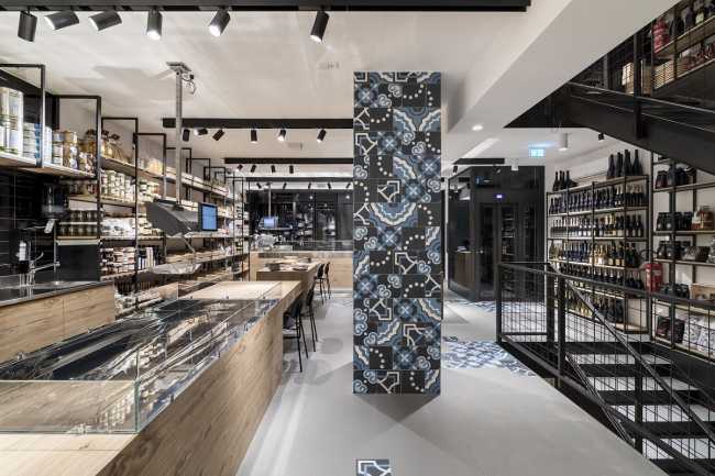 Interno ristorante ristrutturato