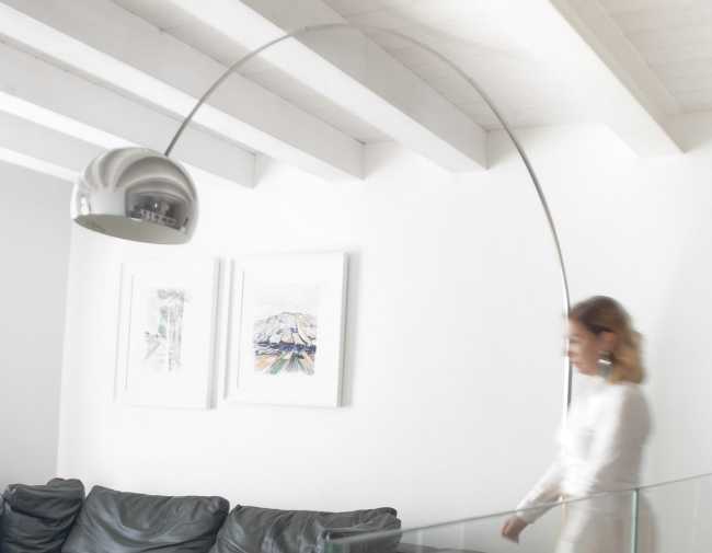 attic and lamp