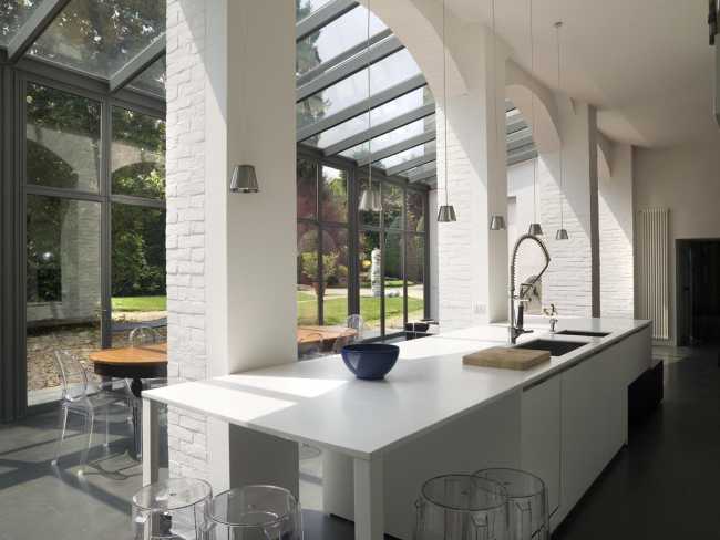 Transparencia para un edificio histórico