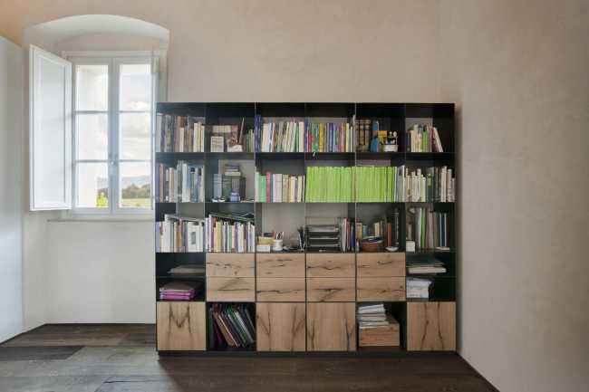 libreria in legno