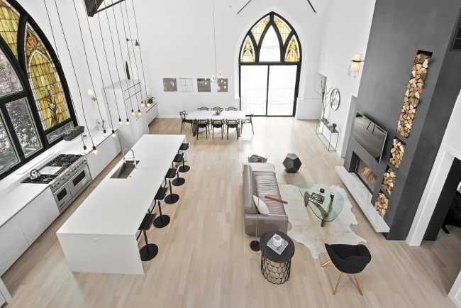 Church converted to a dwelling