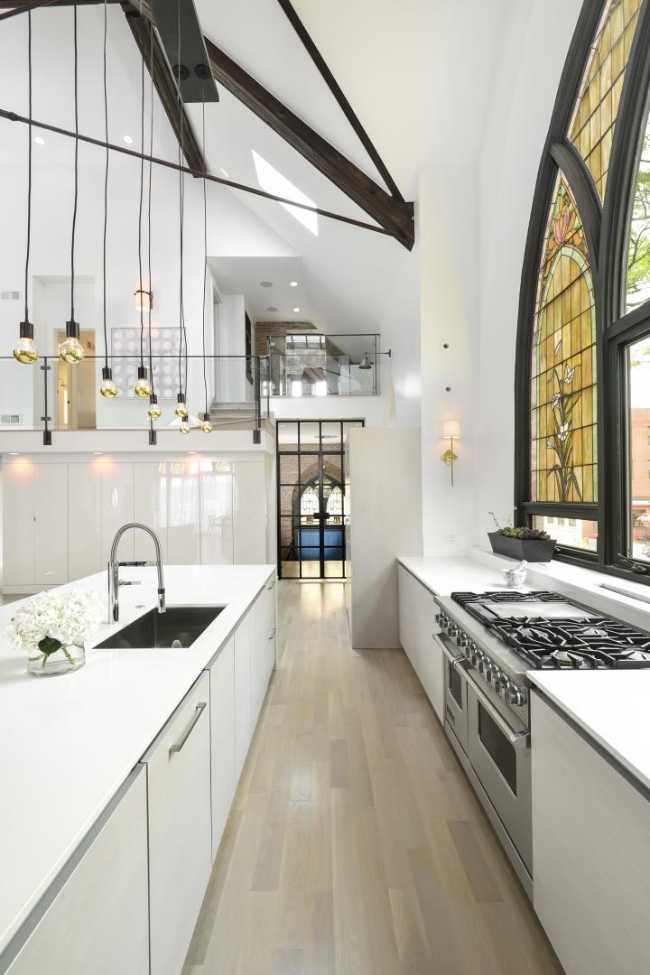White kitchen