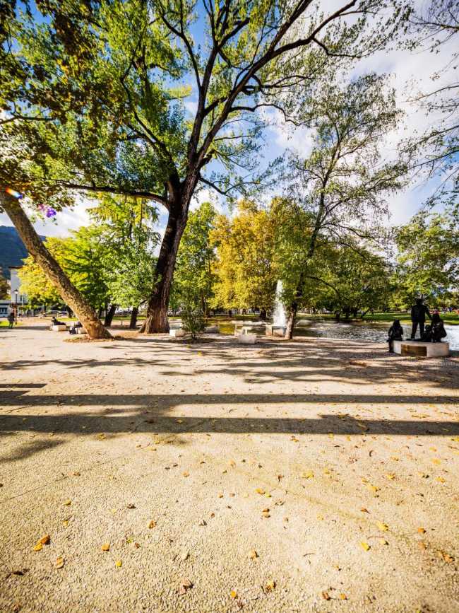 Jardín público Trento