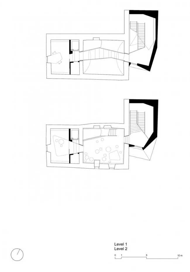 Planimetria biblioteca storica