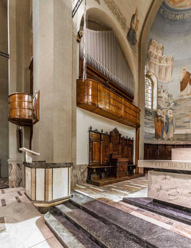 Interior church sant'antonio abate