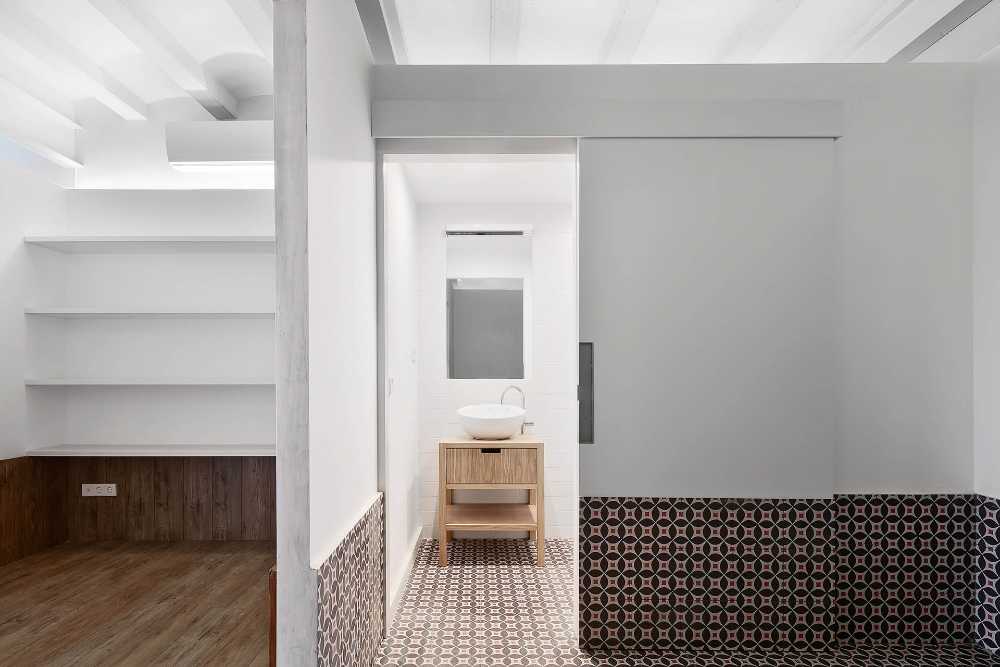 Salone appartamento ristrutturato