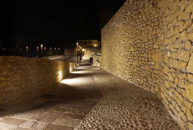 Requalified historical urban space