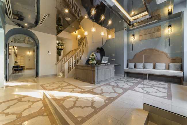 Interno hotel di lusso