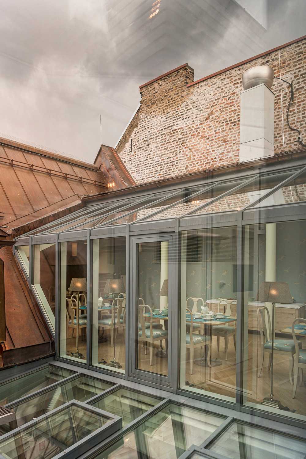 Facciata di un hotel storico