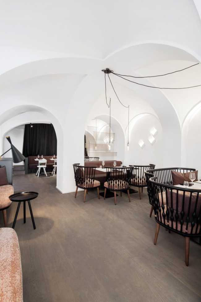 Restaurant with tables