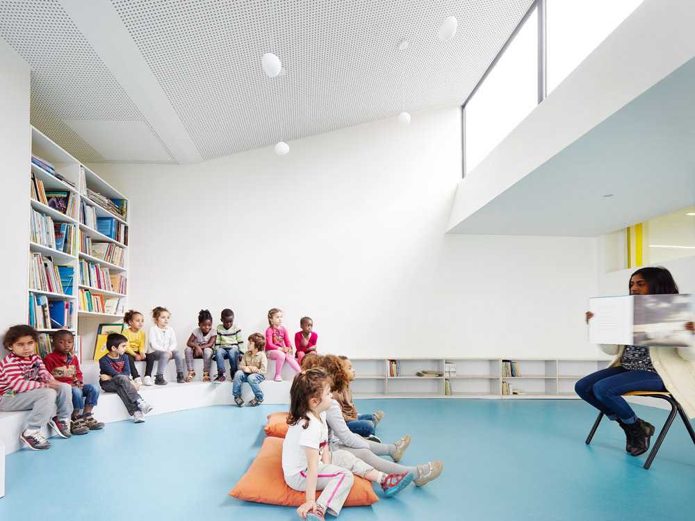 Scuola materna con copertura