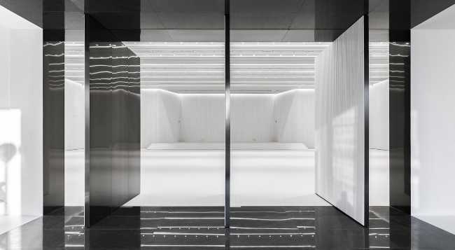 Académie des Beaux-Arts de Chine. Séquences spatiales de matériaux et de couleurs