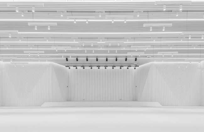 Académie des Beaux-Arts de Chine. Séquences spatiales de matériaux et de couleurs