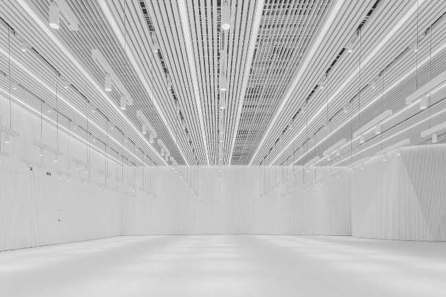 Académie des Beaux-Arts de Chine. Séquences spatiales de matériaux et de couleurs