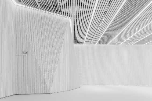 Académie des Beaux-Arts de Chine. Séquences spatiales de matériaux et de couleurs