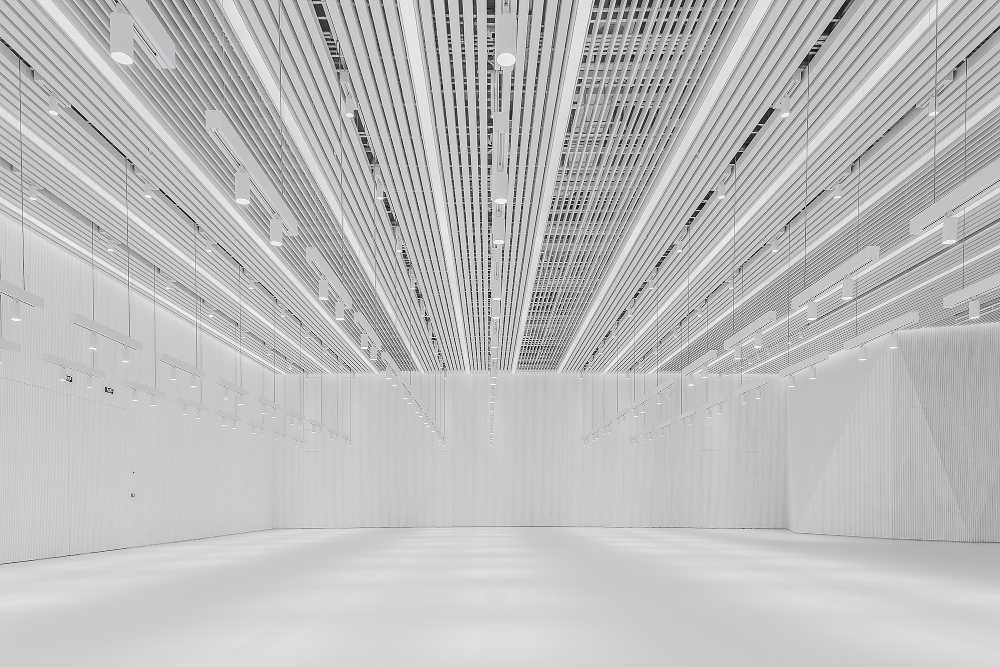 Académie des Beaux-Arts de Chine. Séquences spatiales de matériaux et de couleurs