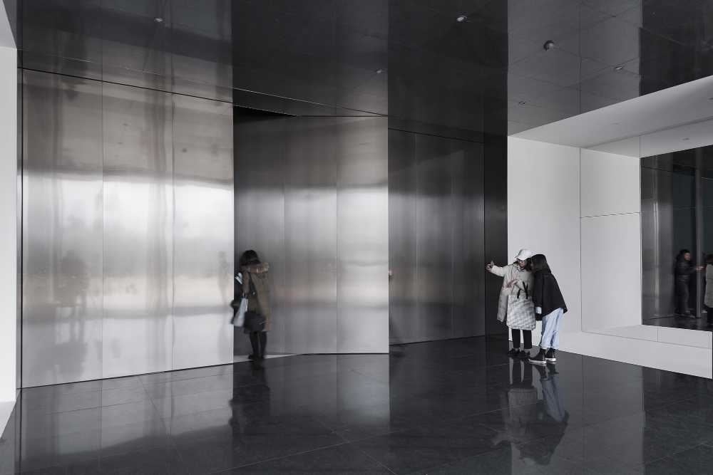 Académie des Beaux-Arts de Chine. Séquences spatiales de matériaux et de couleurs