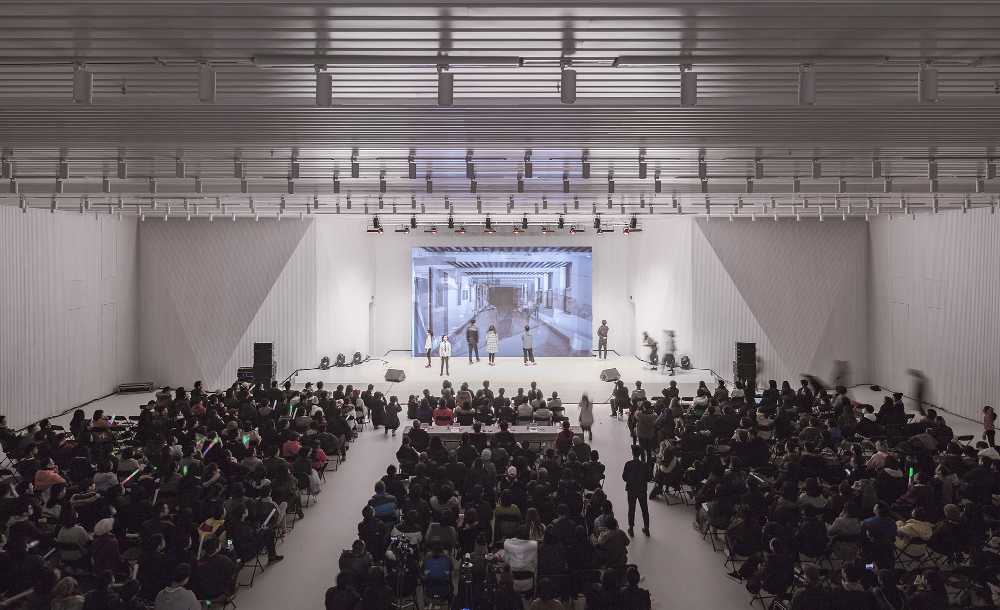 Académie des Beaux-Arts de Chine. Séquences spatiales de matériaux et de couleurs