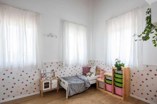 Children’s room coloured