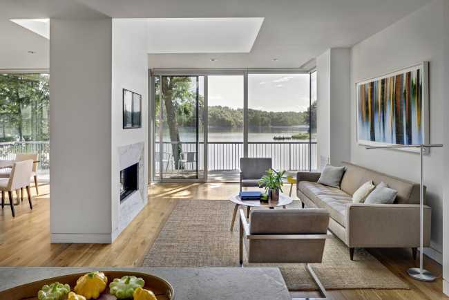 Open space interior