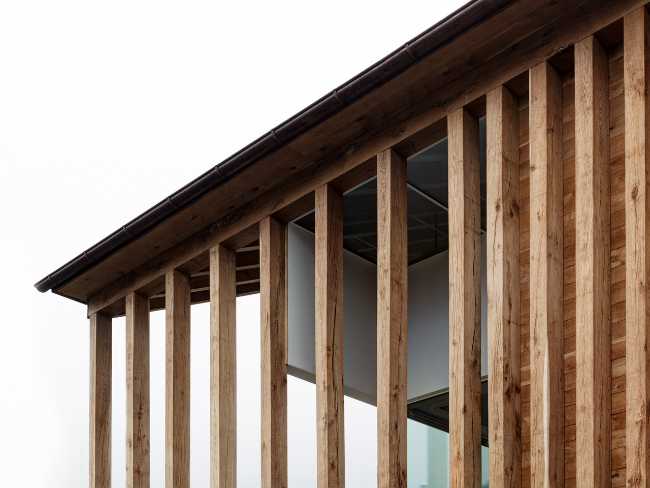 Structure made of wood