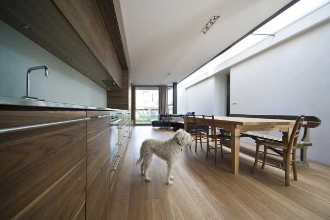 Cucina e sala da pranzo open space