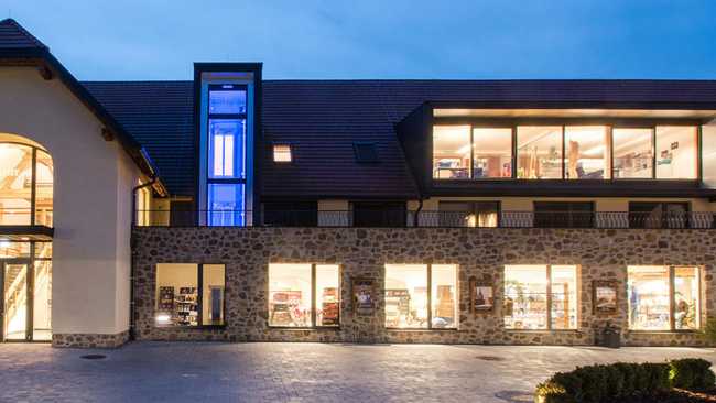 Wood and stone for a recovered building