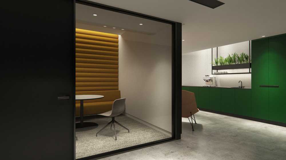 Entrance to offices