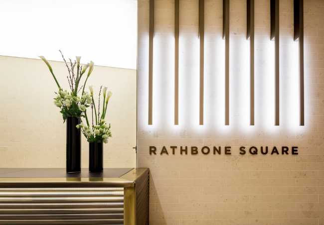 Logo and lighting residential buildings