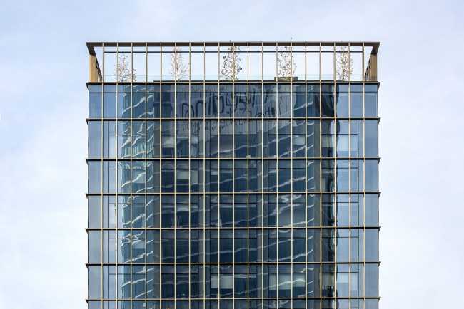 glass building
