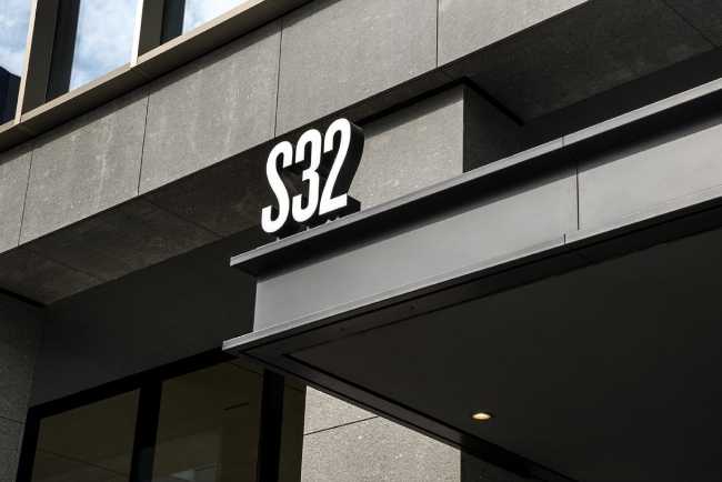 Detail in stainless steel