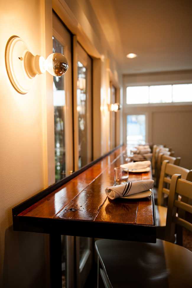 Vintage interior for a restaurant