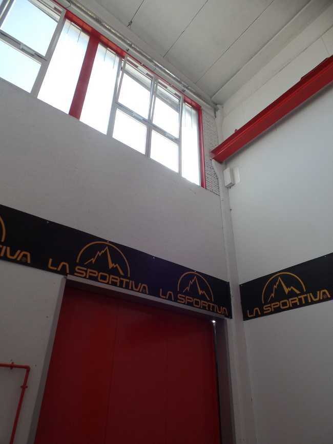 Capannone diventa palestra