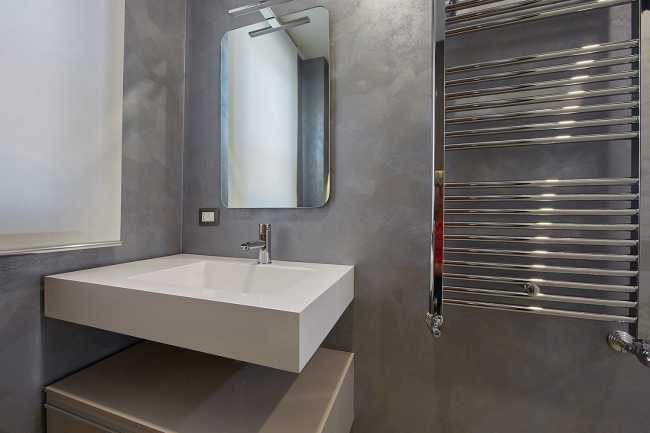 Sala da bagno minimal contemporanea