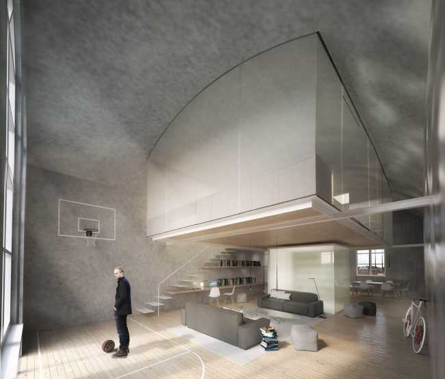 rendering of an apartment